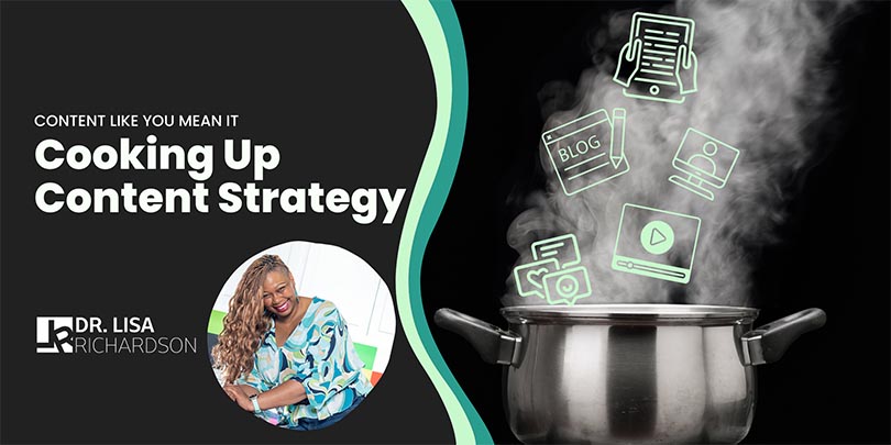 Cooking Up Content Strategy workshop header image